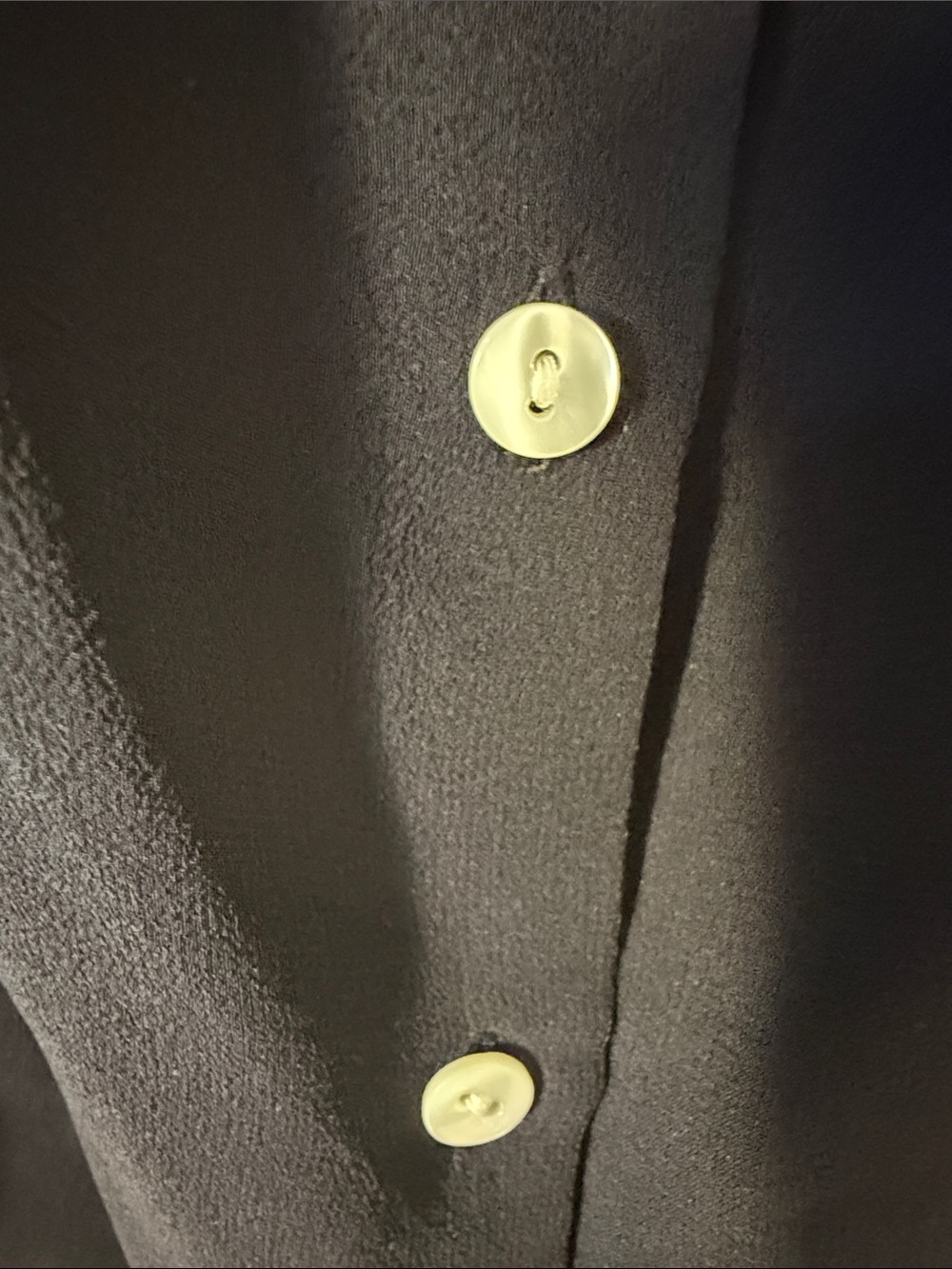 Barbicans Verona 100% Silk Black Sleeveless Tie-Neck Blouse Size 42 (US 6) - Picture 7 of 7